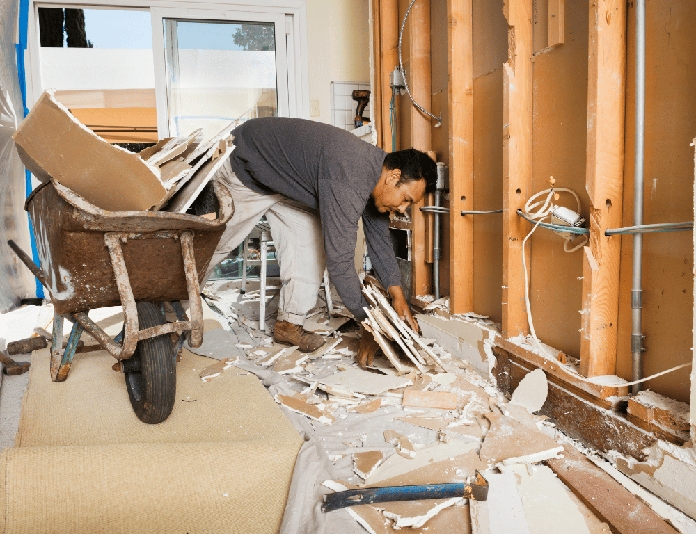 Construction cleaning
